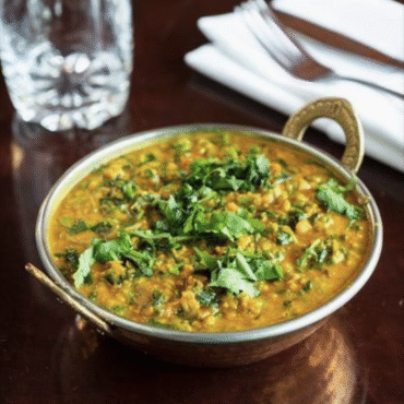 Daal with Spinach