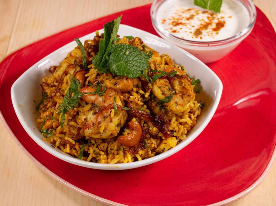 Shrimp Biryani